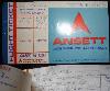 1971 Ansett Used Ticket - Cooma to Sydney